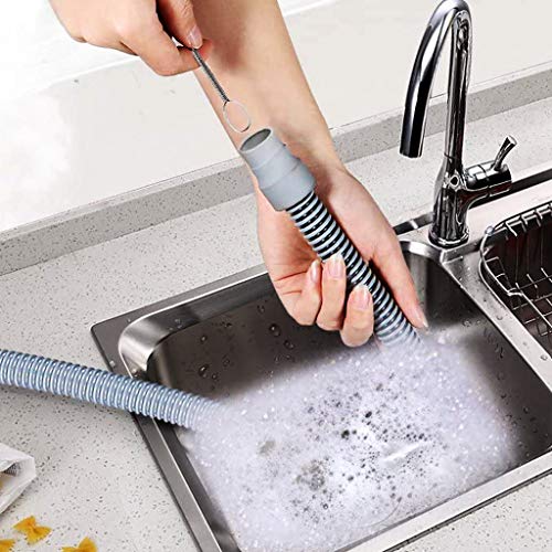 CPAP Tube Cleaning Brush-7 Feet Flexible + 7 Inches Handy Stainless Steel SUNMU