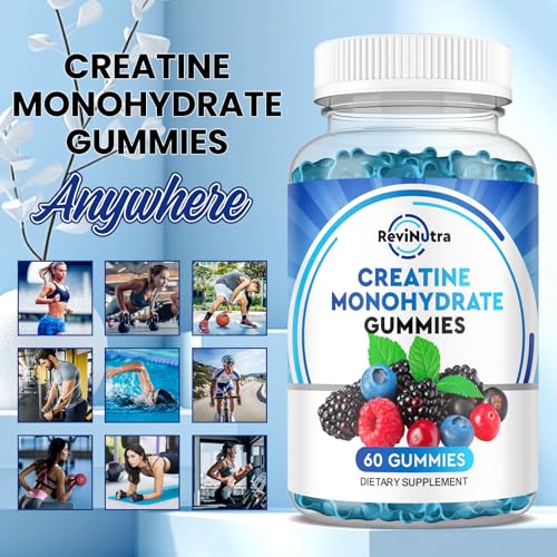 Creatine Monohydrate Gummies for Men & Women, Chewables Creatine Monohydrate My Store