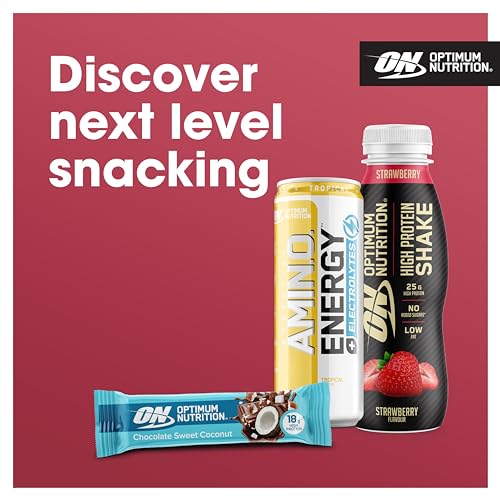 Optimum Nutrition High Protein Shake Bottles, Ready To Drink Healthy Snacks, No added Optimum Nutrition