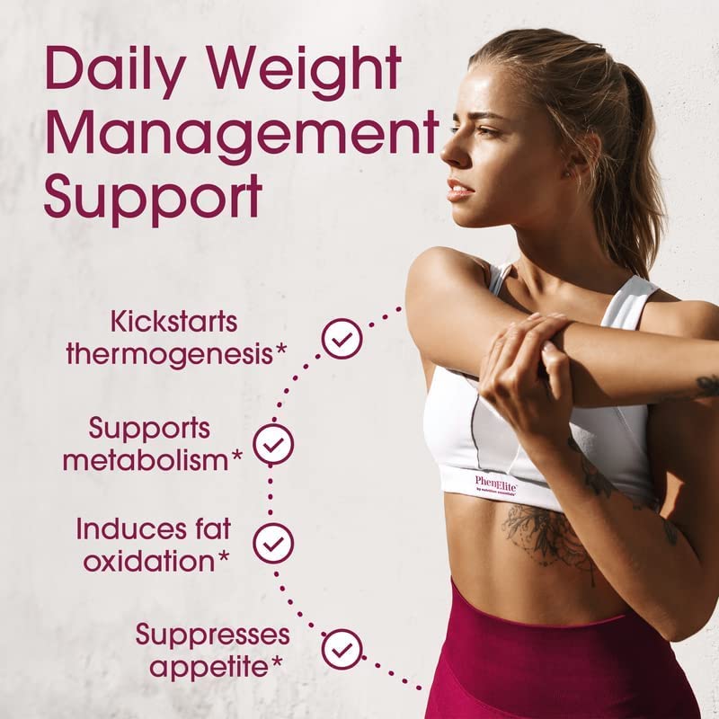 Phenelite Fat Burner for Women - Weight Loss Support and Diet Pills for Helping Reduce Belly Fat Phenelite