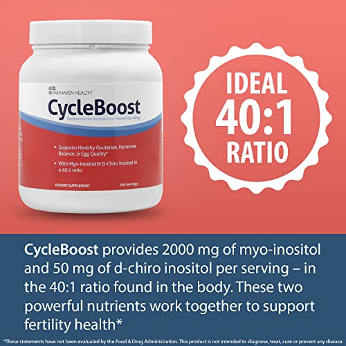 Fairhaven Health Vegan Myo-Inositol and D-Chiro Inositol Powder | 40:1 Ratio | Hormone Fairhaven Health