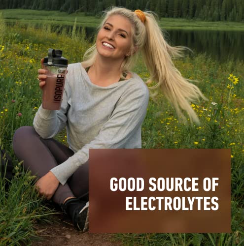 Isopure Protein Powder, Whey Isolate with Vitamin C & Zinc for Immune Support, 25g Protein Isopure