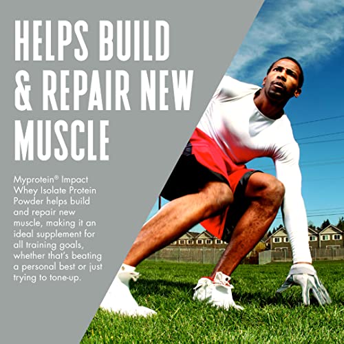 Myprotein Impact Whey Isolate Protein Powder (Caramel, 2.2 Pound (Pack of 1)) Myprotein