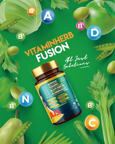 AJS Sea Moss Capsules 3200Mg, Shilajit 1000Mg with Black Seed Oil, Ashwagandha AJS Nutrition