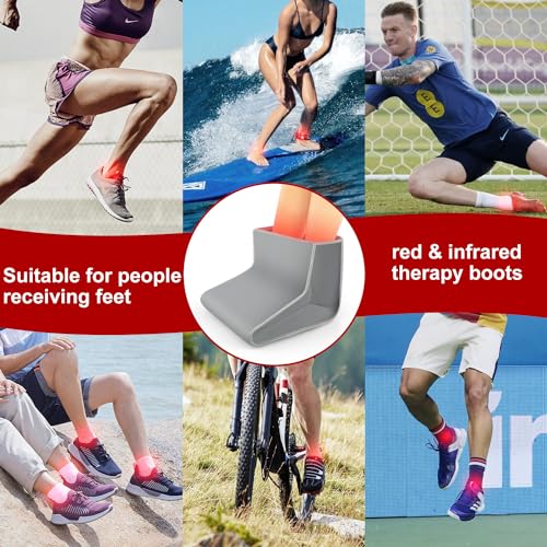 Red Light Therapy for Foot - Red Light Therapy Wrap, Near Infrared Red Light Therapy Device icerattletra