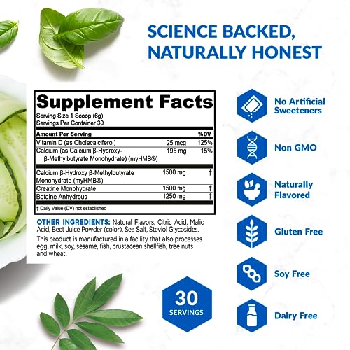 BioTrust Ageless Muscle Builder - Micronized Creatine Monohydrate Powder with HMB BioTrust