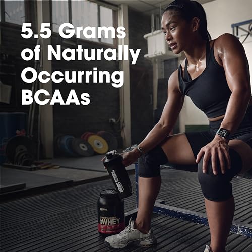 Optimum Nutrition Gold Standard 100% Whey Protein Powder, Cinnamon Roll, 2 Pound Optimum Nutrition