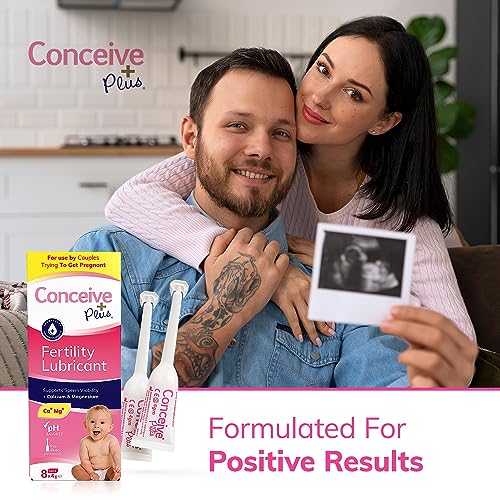 Conceive Plus Fertility Lubricant in Pre-Filled Applicators, Fertility Friendly Lube for Couples Trying CONCEIVE PLUS