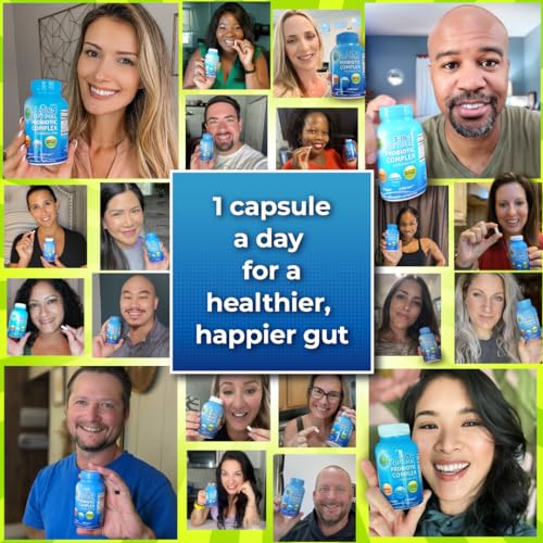 Probiotics with Digestive Enzymes and Prebiotic for Women and Men - 3-In-1 Vegan Probiotic SUPPLEMENTS STUDIO