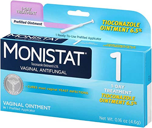 Monistat 1-Day Yeast Infection Treatment, Prefilled Applicator, 1 ea Monistat
