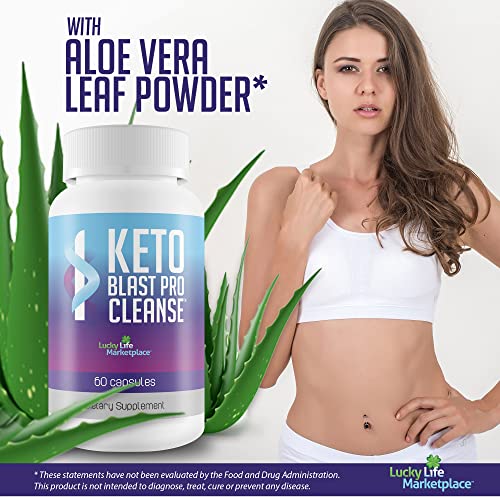 Keto Blast Pro Cleanse - Keto Friendly Keto Cleanse - Natural Probiotic & Cleanse Heath Secret