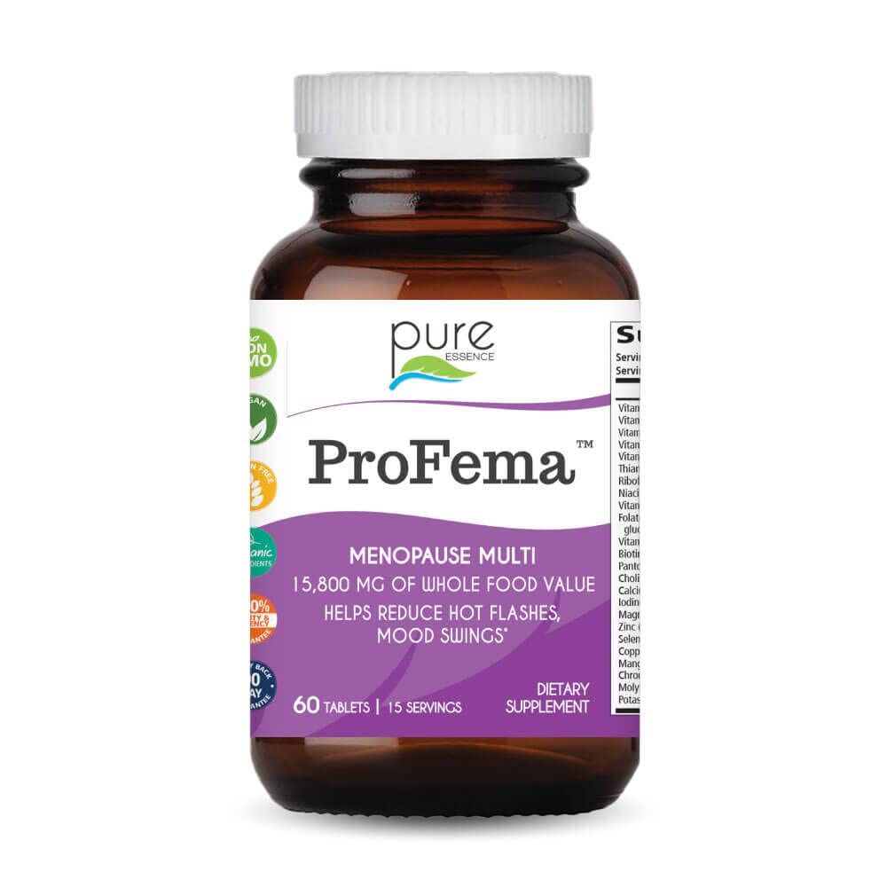 Pure Essence Labs ProFema - Multivitamin for Women - Natural Menopause Relief Supplement