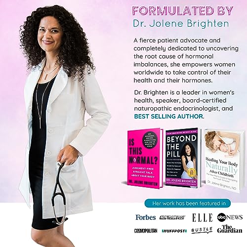 Dr. Brighten Balance - Hormone Balance for Women with Chasteberry and DIM - Targets Dr. Brighten