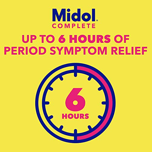 Midol Complete, Menstrual Period Symptoms Relief Including Premenstrual Cramps Midol