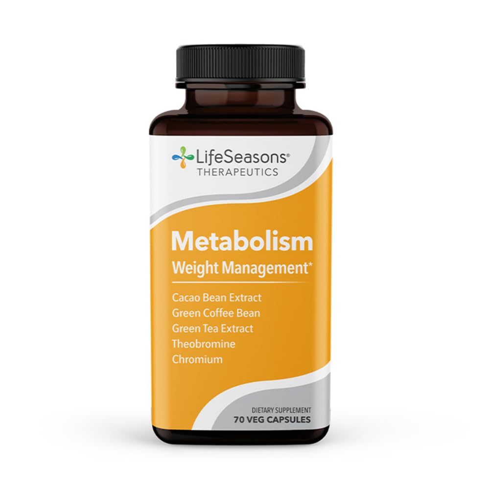 LifeSeasons - Metabolism - Weight Control Support & Energy Boosting Supplement 