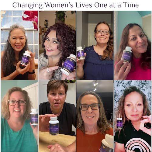 Complete Menopause Support - Natural Menopause Relief for Meno Belly Hot Flashes Night Sweats