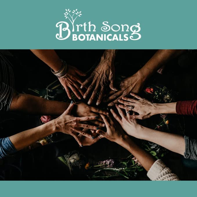 Birth Song Botanicals Fertile Ground Fertility Liquid Tincture, Herbal Supplement to Help Regulate Birth Song Botanicals