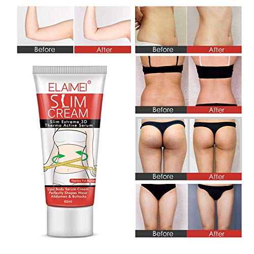 Slim Cream, (2 pack) Slim Extreme Cellulite Slimming & Firming Cream Body Fat Burning Mcukv