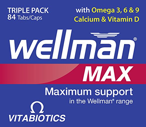 Vitabiotics Wellman Max - 84 Tablets/Capsules Vitabiotics