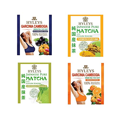 HYLEYS Tea for Cleanse and Weight Loss - New 14 Day Weight Loss Kit - 42 Tea Bags HYLEYS