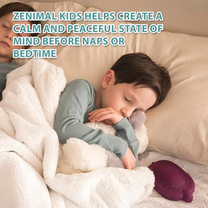 Zenimal Kids Meditation Audio Player - Patented Screen-Free Mindfulness Device with 9 Audio Meditations