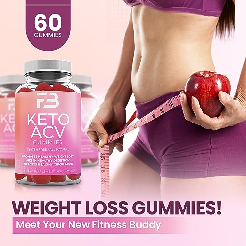 FIT BLAST Keto ACV Gummies Advanced Weight Loss, Organic 1000Mg Keto Apple Cider FIT BLAST