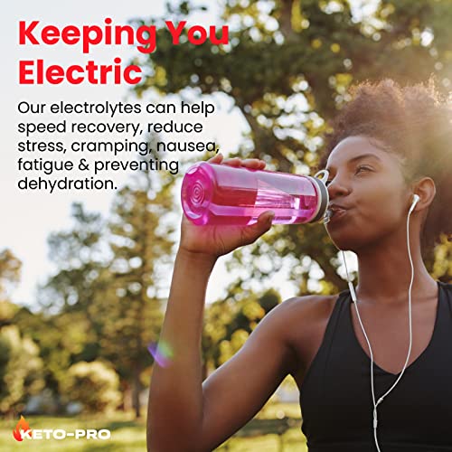 Keto-Pro Keto Electrolytes 80g | Electrolyte Powder Sachets for Extra Convenience Keto-Pro Fuelled by FAT