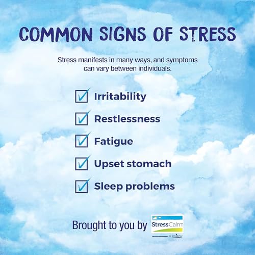 Boiron StressCalm for Relief of Stress, Anxiousness, Nervousness, Irritability, and Fatigue - 60 Count Boiron