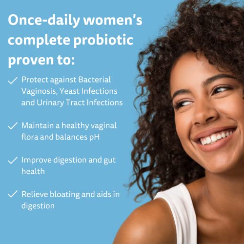 Happy v Dr. Formulated Vaginal Probiotics for Women, Clinically Proven Womens Probiotic Happy v