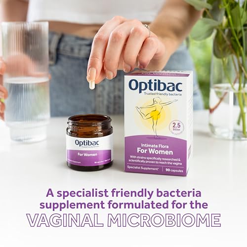 Optibac Probiotics for Women - Vegan Probiotic Supplement, Scientifically Formulated OptiBac