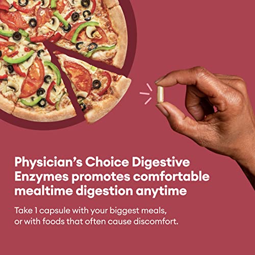 Physician's CHOICE Digestive Enzymes - Multi Enzymes, Organic Prebiotics & Probiotics Physician's CHOICE