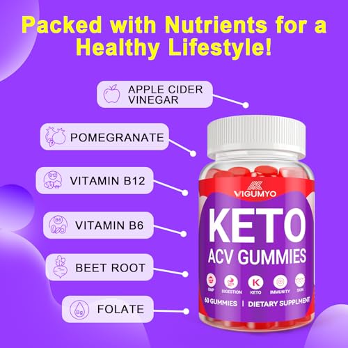 Keto ACV Gummies Advanced Weight Loss, Keto Gummies for Weight Loss, Apple Cider Vinegar VIGUMYO