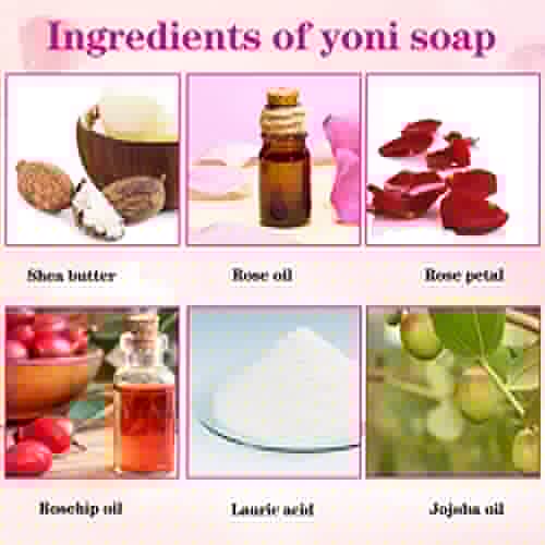 Matchone 3 PCS Yoni Soap Bar & Essential Oil, PH Balance Eliminates Odor Heals and Soothes Matchone