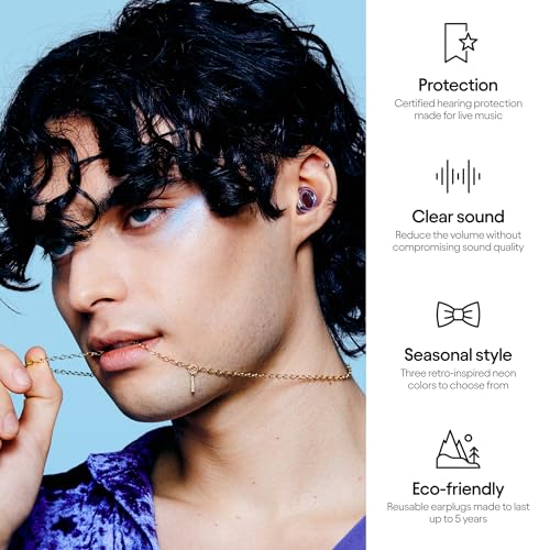 Loop Experience Equinox Earplugs – High-Fidelity Reusable Earplugs Loop