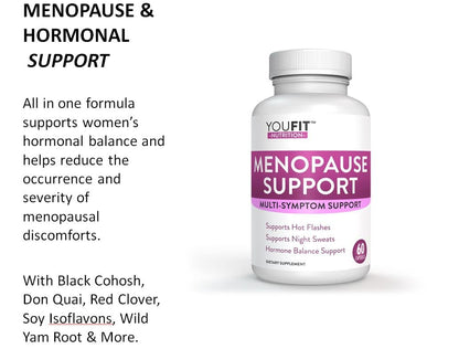 YouFit Nutrition Menopause Relief Capsules for Women - Natural Menopause Supplements