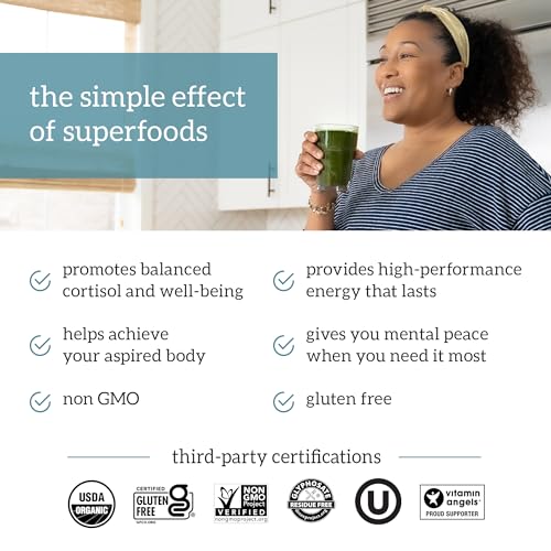 Organifi Green Juice - Organic Superfood Powder - 90-Day Supply - Organic Vegan Greens Organifi