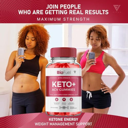(2 Pack) Biofuel Keto ACV Gummies, Biofuel Keto ACV Gummies Advanced Weight Loss