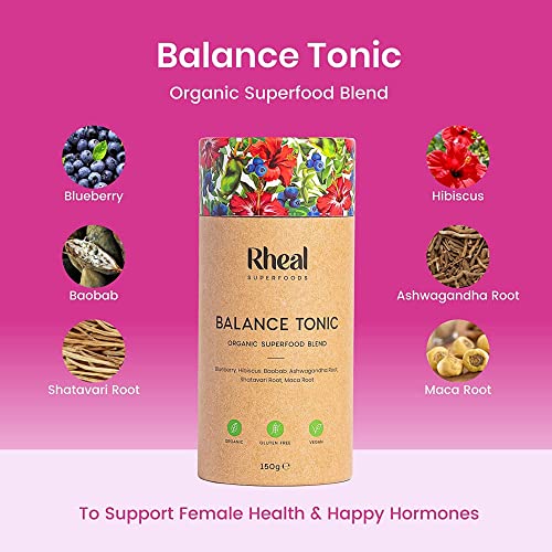 Rheal Balance Tonic 150g | 30 Servings | for Your Daily Balance with Superfoods Rheal