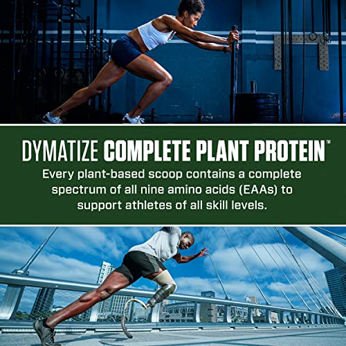 Dymatize Vegan Plant Protein, Smooth Vanilla, 25g Protein, 4.8g BCAAs, Complete Dymatize