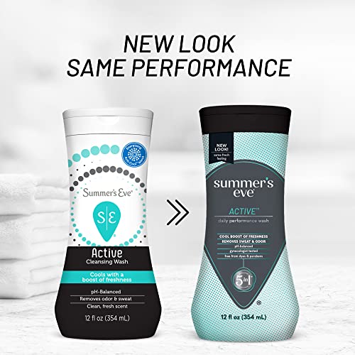 Summer's Eve Active Daily Performance All Over Feminine Body Wash Summer's Eve