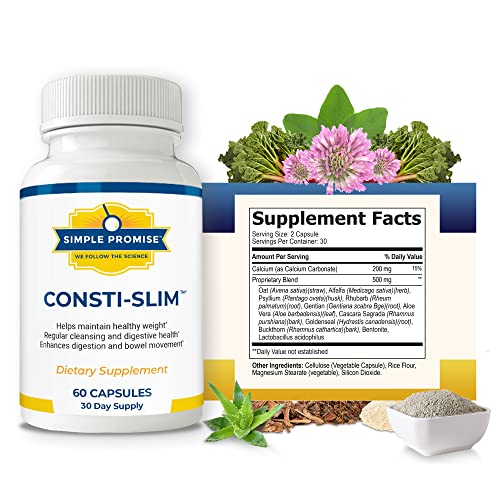 Simple Promise - Consti-Slim - Natural Digestion and Weight Support Simple Promise