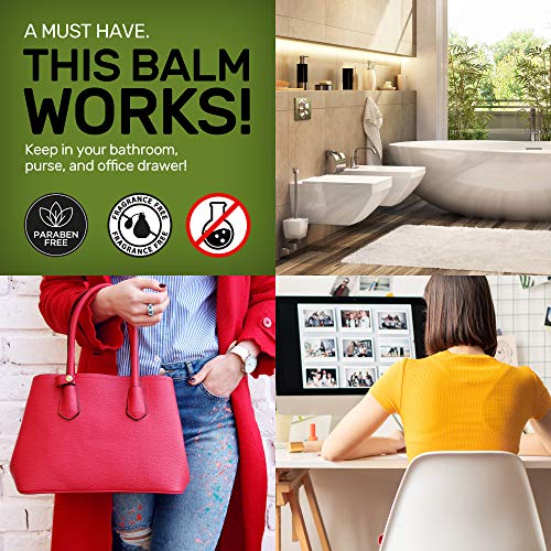 TEA TREE OIL BALM -100% All Natural | Great Cream for Soothing Irritations like Eczema Chamuel