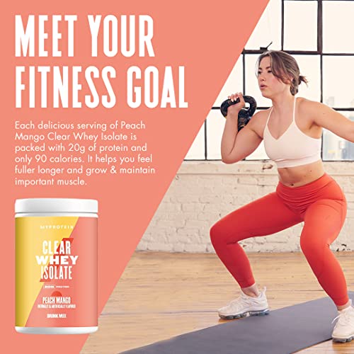 Myprotein® - Clear Whey Isolate - Whey Protein Powder - Naturally Flavored Drink Mix Myprotein