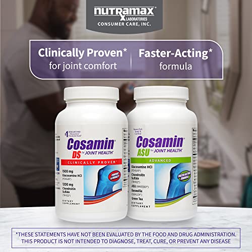 Cosamin ASU Joint Health Supplement – Advanced, Faster-Acting Formula, 90 Capsules Nutramax Laboratories