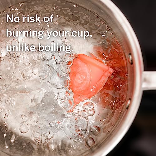 Pixie Menstrual Cup & Disc Steamer Sterilizer 2.0 - Kills 99.9% of Germs with Cleaner Steam Pixie Cup