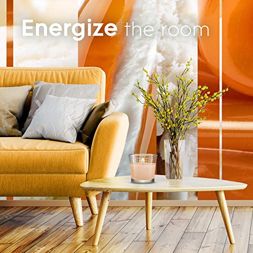 Glade Candle Jar, Air Freshener, Vanilla Caramel Twist, 3.4 oz, 2 Count Glade