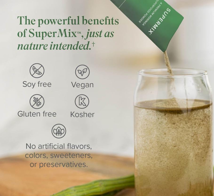 Isagenix SuperMix - Premium Moringa Superfood Powder with Phytonutrients Isagenix