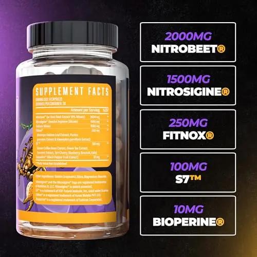 Huge Supplements Magnify, Pump Pills & Nitric Oxide Supplement, Scientifically Based Huge Supplements