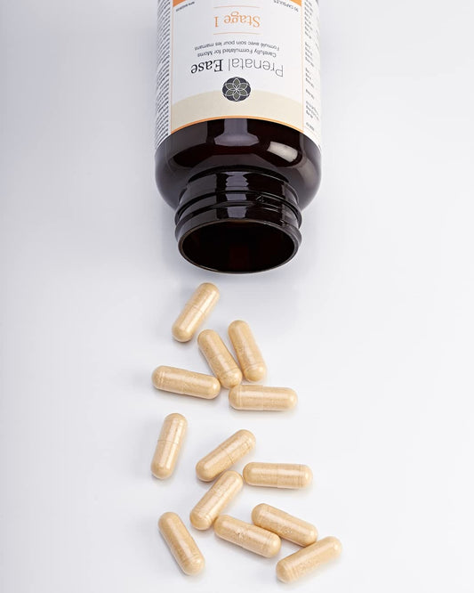 Prenatal Ease Stage 1, First Trimester Multivitamin, Contains Methylfolate, Premium Grade Ginger