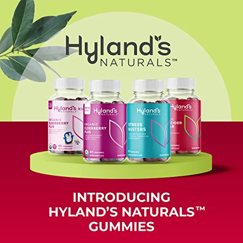 Hyland's Naturals Organic Apple Cider Vinegar Blast Gummies, Digestive Health Suppor Hyland's